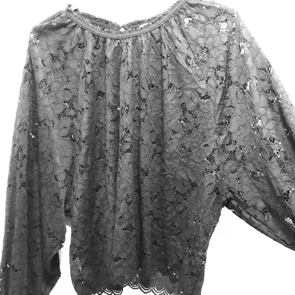 BNWT Free People Olivia Lace top.
